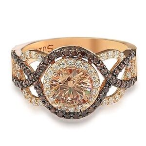 Brown Champagne Ring